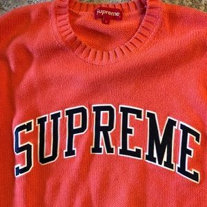 Supreme old school sweater